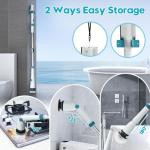 Zordin Cordless Electric Bathroom Scrubber with 8 Brushes