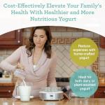 Euro Cuisine YMX650 Automatic Yogurt Maker with Jars