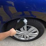 Soft Bristle Tire Brush for Easy Cleaning