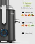 SiFENE 800W Centrifugal Juicer with Big Mouth