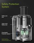SiFENE 800W Centrifugal Juicer with Big Mouth