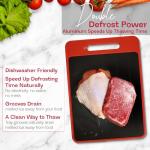 ELIKAI 4-in-1 Thawing Tray and Kitchen Tools