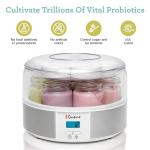 Euro Cuisine YMX650 Automatic Yogurt Maker with Jars