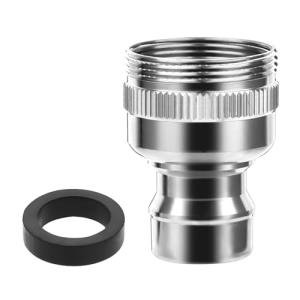 Portable Dishwasher Faucet Adapter and Snap Connector
