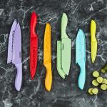 Cuisinart 12-Piece Colorful Kitchen Knife Set