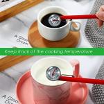 Xuhal 6-Piece Stainless Steel Kitchen Thermometer Set