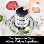 400W Electric Food Processor & Meat Grinder