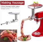 Stainless Steel Food Grinder Attachment for KitchenAid