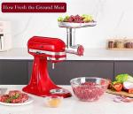Stainless Steel Food Grinder Attachment for KitchenAid