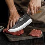 HOSHANHO Hand Forged Butcher Knife Set