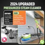 2500W Portable Handheld Steam Cleaner with Accessories