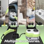 2500W Portable Handheld Steam Cleaner with Accessories