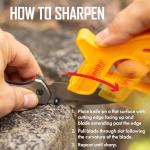 Smith’s JIFF-S 10-Second Knife & Scissors Sharpener