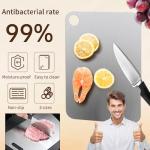Stainless Steel Titanium Cutting Board - Double-Sided