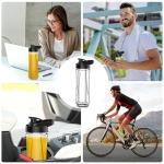 Powerful Electric Blender with Two 20oz Bottles