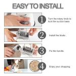 Ourokhome Hand Crank Rotary Cheese Grater Slicer