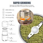 Large Electric Herb Grinder with Pollen Catcher