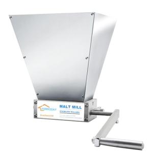 Stainless Steel 2-Roller Malt Grain Mill