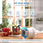 Handheld Vegetable Chopper with Stainless Steel Blade