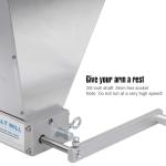 Stainless Steel 2-Roller Malt Grain Mill