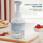 Handheld Vegetable Chopper with Stainless Steel Blade