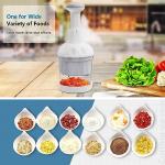 Handheld Vegetable Chopper with Stainless Steel Blade