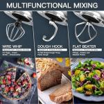6.5Qt Tilt-Head Stand Mixer with 660W Power