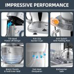 6.5Qt Tilt-Head Stand Mixer with 660W Power