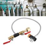 CO2 Cylinder Refill Adapter for Soda Makers