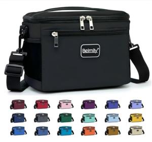 Insulated Lunch Box Tote Bag for Work and Travel