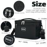 Insulated Lunch Box Tote Bag for Work and Travel