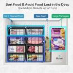 Expandable Freezer Organizer Bins - 4 Pack