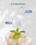 Portable Stainless Steel Ice Maker with Basket