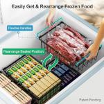 Expandable Freezer Organizer Bins - 4 Pack