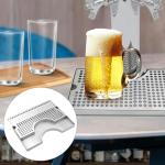 Stainless Steel Beer Kegerator Drip Tray with Pad