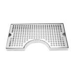 Stainless Steel Beer Kegerator Drip Tray with Pad