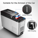 BODEGA 12V Portable Car Refrigerator - 16 Quart