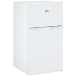 HOMCOM 3.2 Cu.Ft Mini Fridge with Freezer