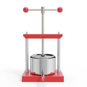 EJWOX Stainless Steel Manual Wine Press 0.53 Gal