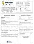 Home Brew Beer Kit - Toasted Coconut Cream Ale
