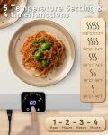 Foldable Silicone Food Warming Mat with Timers