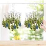 Elesunory Stainless Steel Herb Drying Rack Set