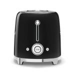 SMEG Black 2-Slice Toaster with 6 Settings