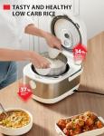 TOSHIBA Induction Rice Cooker with Digital Steamer