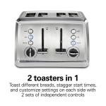 Hamilton Beach 4-Slice Toaster with Extra-Wide Slots