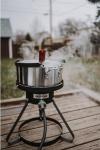 10QT Aluminum Deep Fryer Pot with Basket