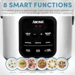 Aroma Digital 4-Cup Rice Cooker with Steamer