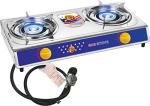 Vivicreate Portable 2 Burner Propane Gas Stove