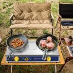Vivicreate Portable 2 Burner Propane Gas Stove