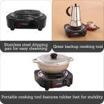 IMUSA Black Single Electric Burner
